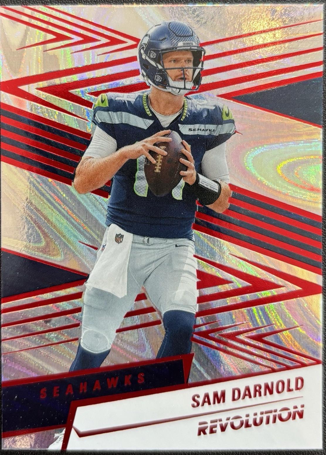 Sam Darnold [Red Swirl] #116