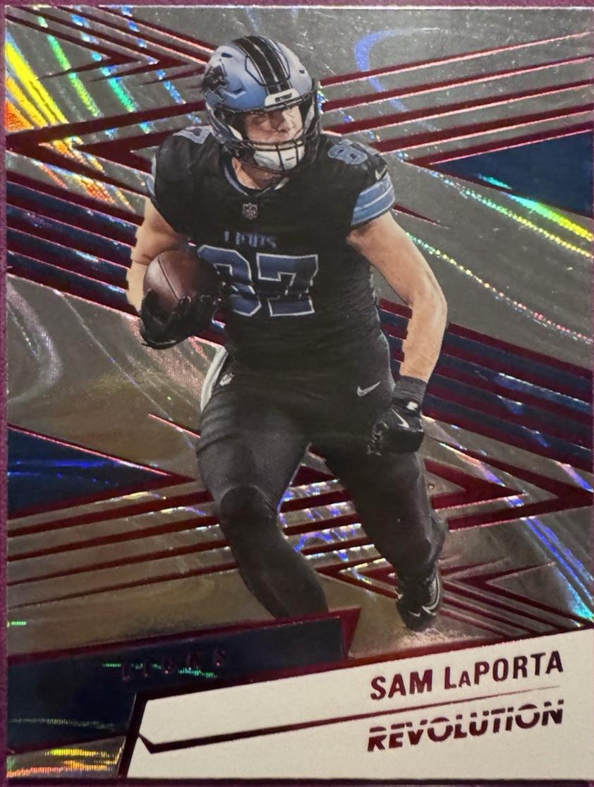 Sam LaPorta [Purple Swirl] #18