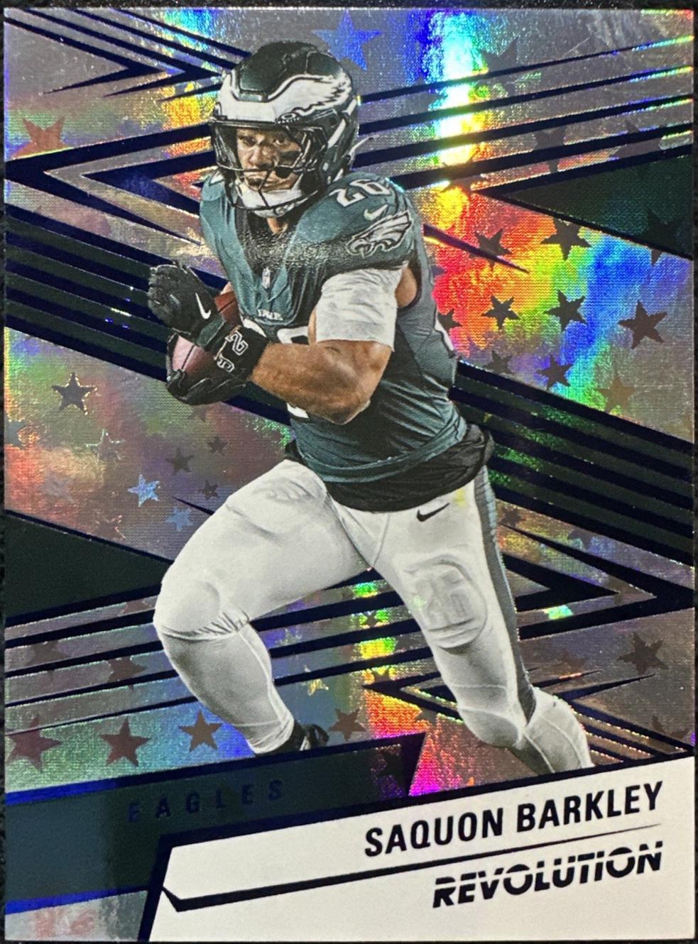 Saquon Barkley [Blue Astro] #4