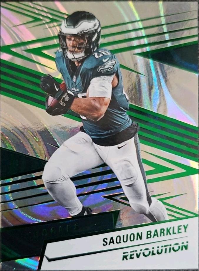 Saquon Barkley [Green Swirl] #4