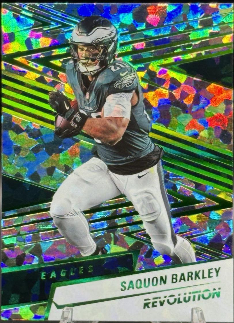 Saquon Barkley [Holo Green] #4