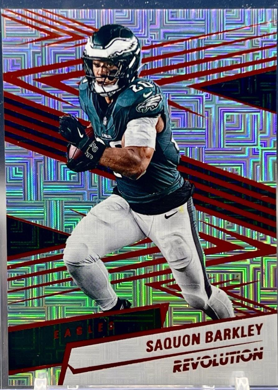 Saquon Barkley [Orange Levels] #4