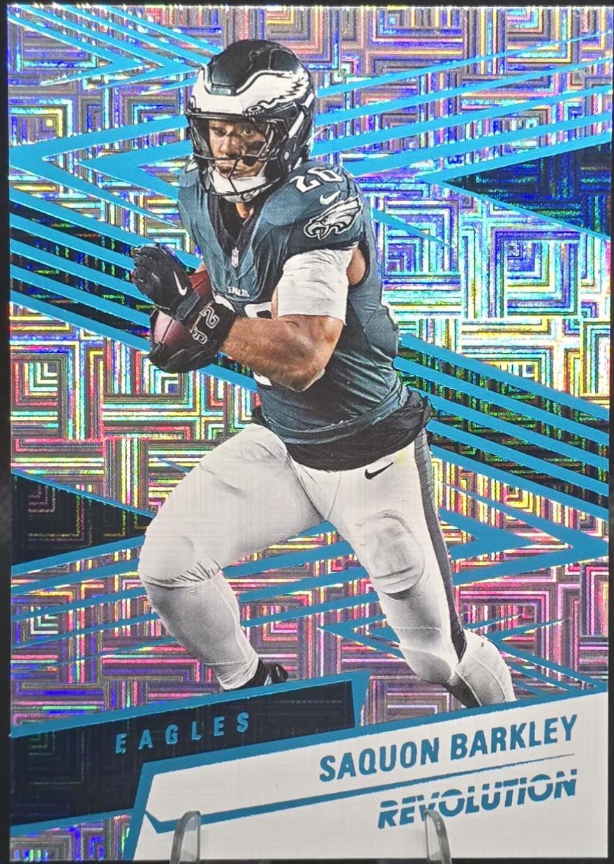 Saquon Barkley [Teal Levels] #4