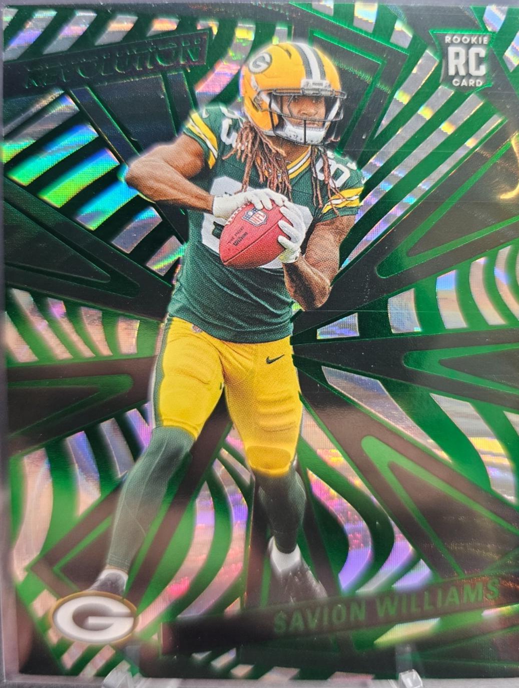 Savion Williams [Green Swirl] #238