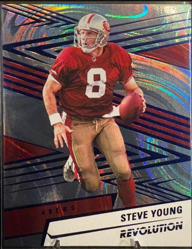 Steve Young [Blue Swirl] #10