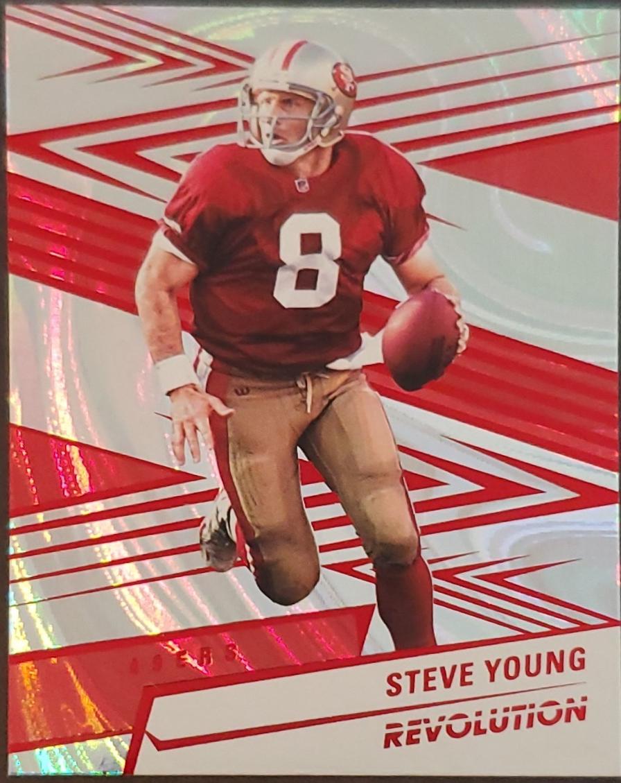 Steve Young [Red Swirl] #10
