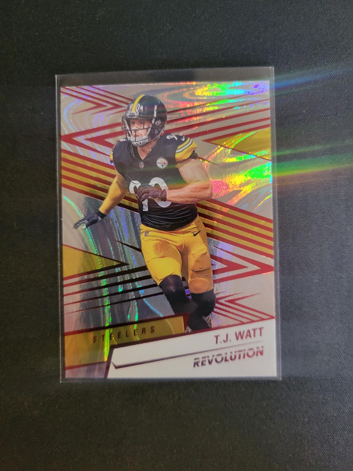 T.J. Watt [Red Swirl] #93
