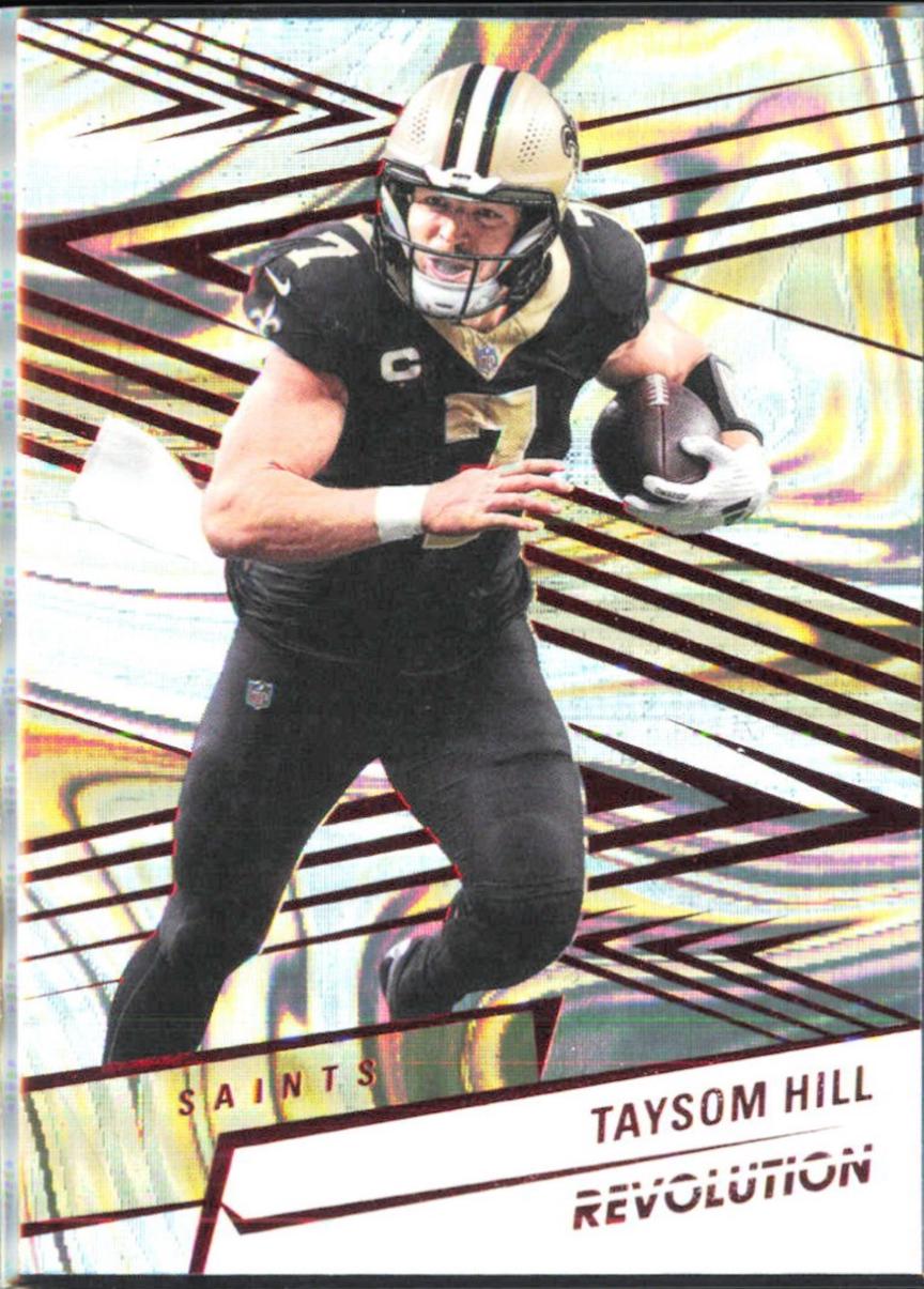 Taysom Hill [Red Swirl] #91