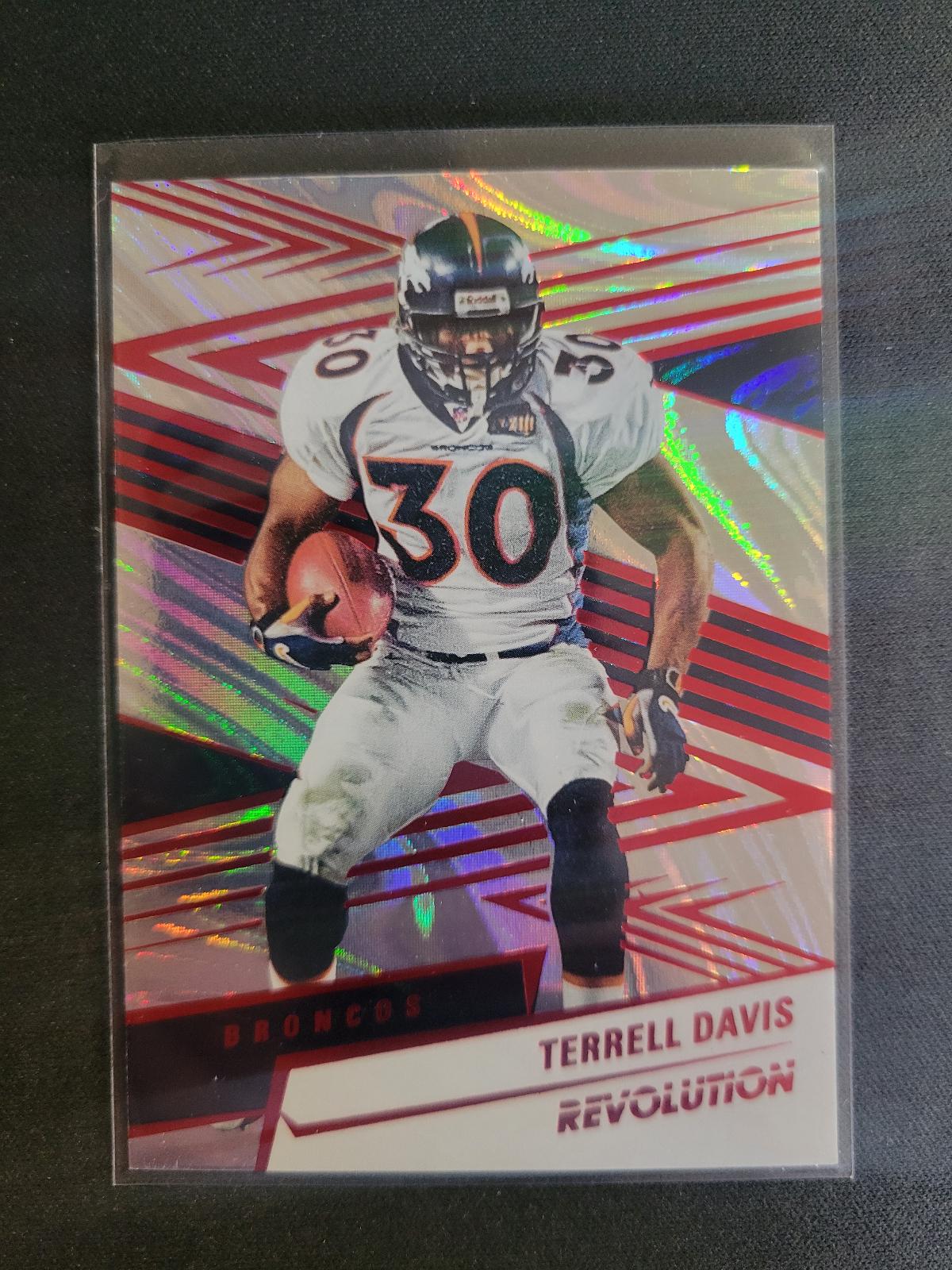 Terrell Davis [Red Swirl] #190