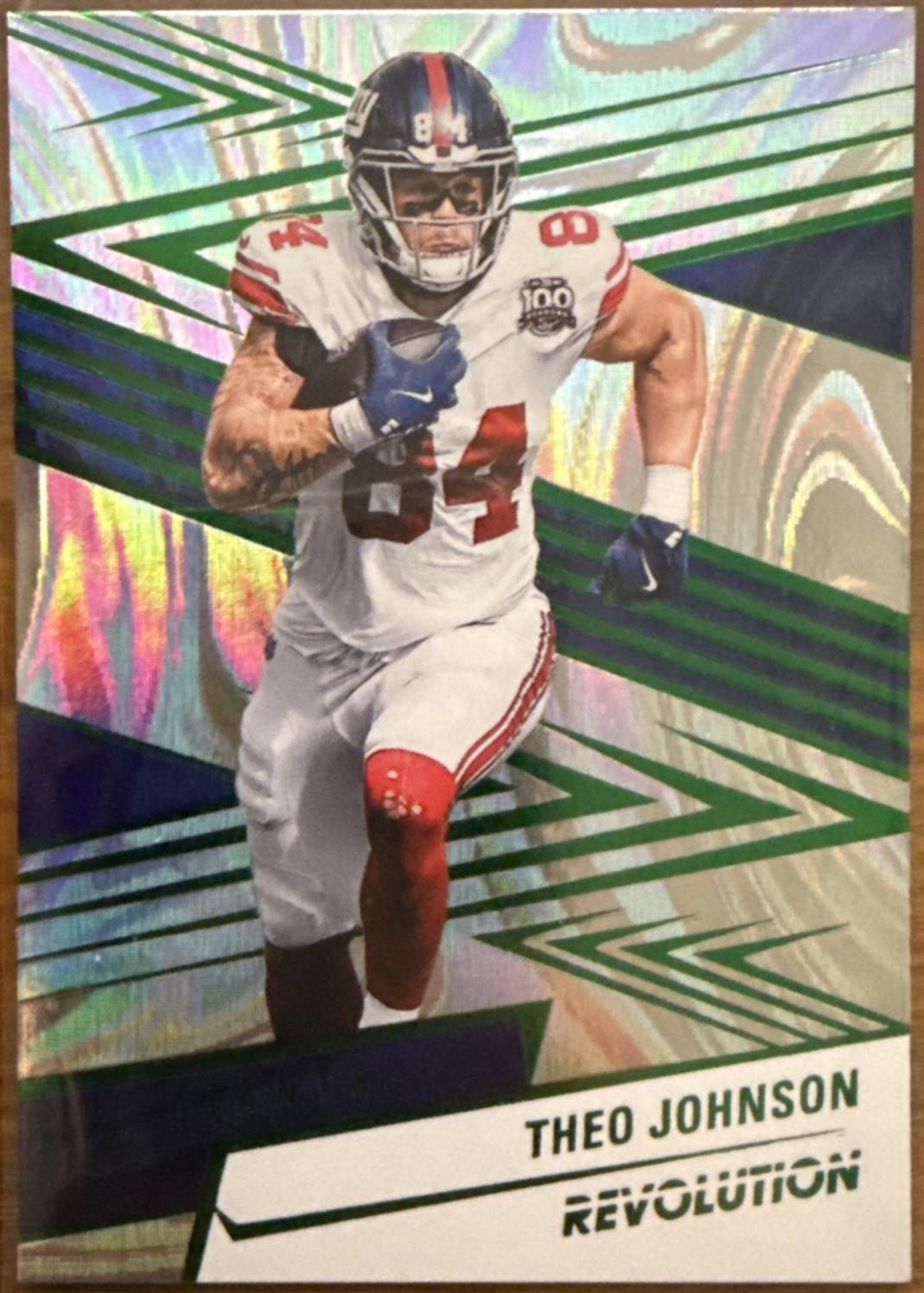 Theo Johnson [Green Swirl] #63