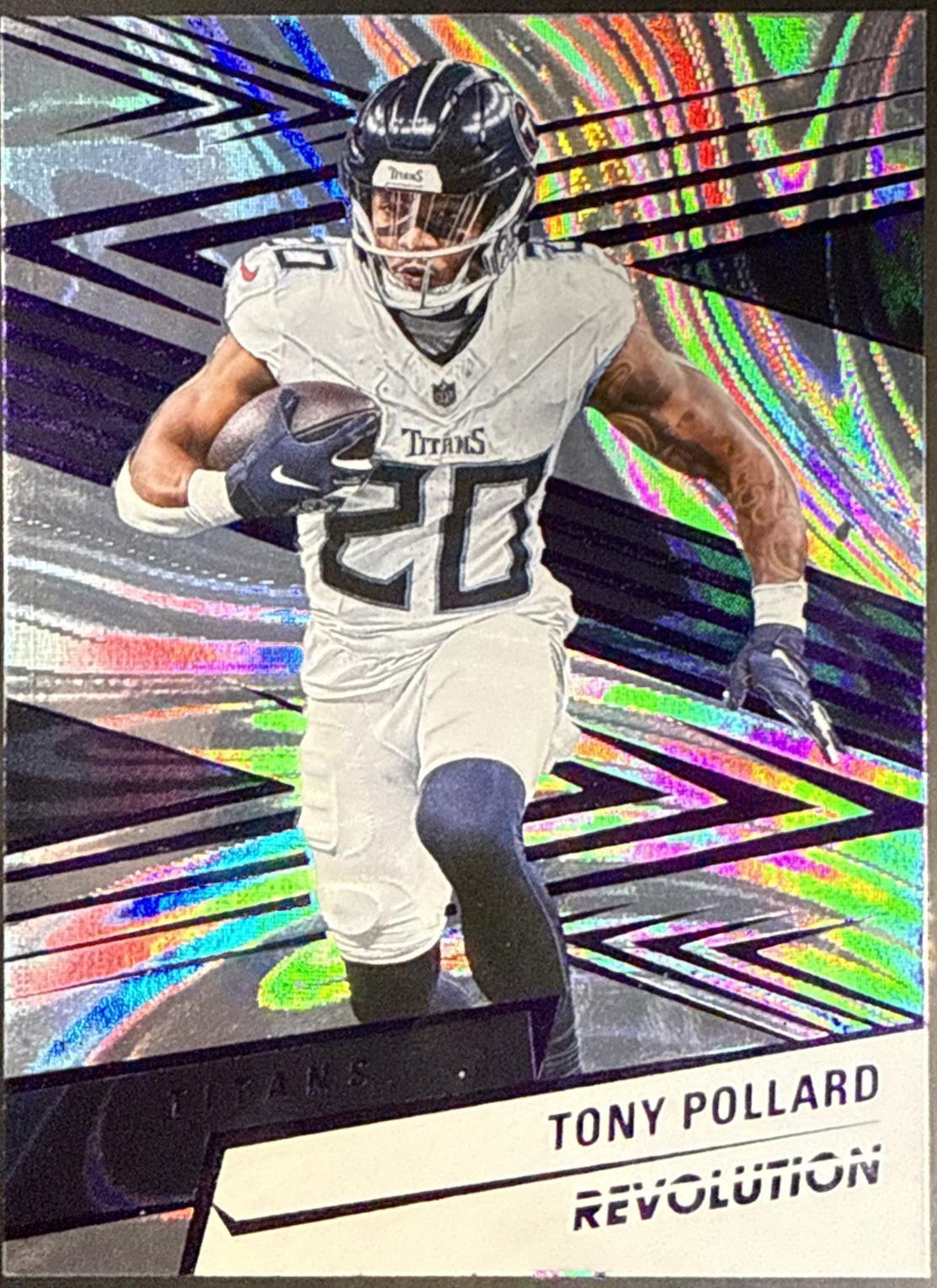 Tony Pollard [Purple Swirl] #80
