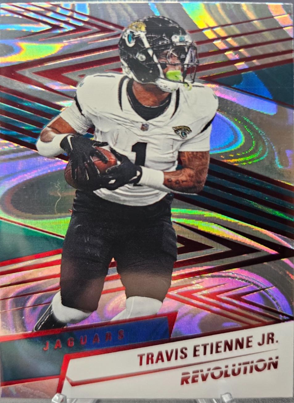 Travis Etienne Jr. [Red Swirl] #92