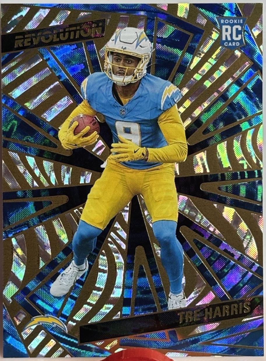 Tre Harris [Blue Swirl] #243