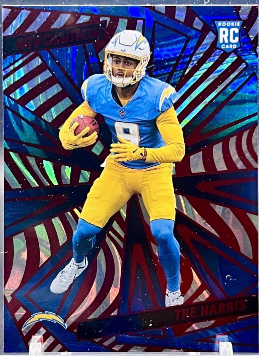 Tre Harris [Red Swirl] #243