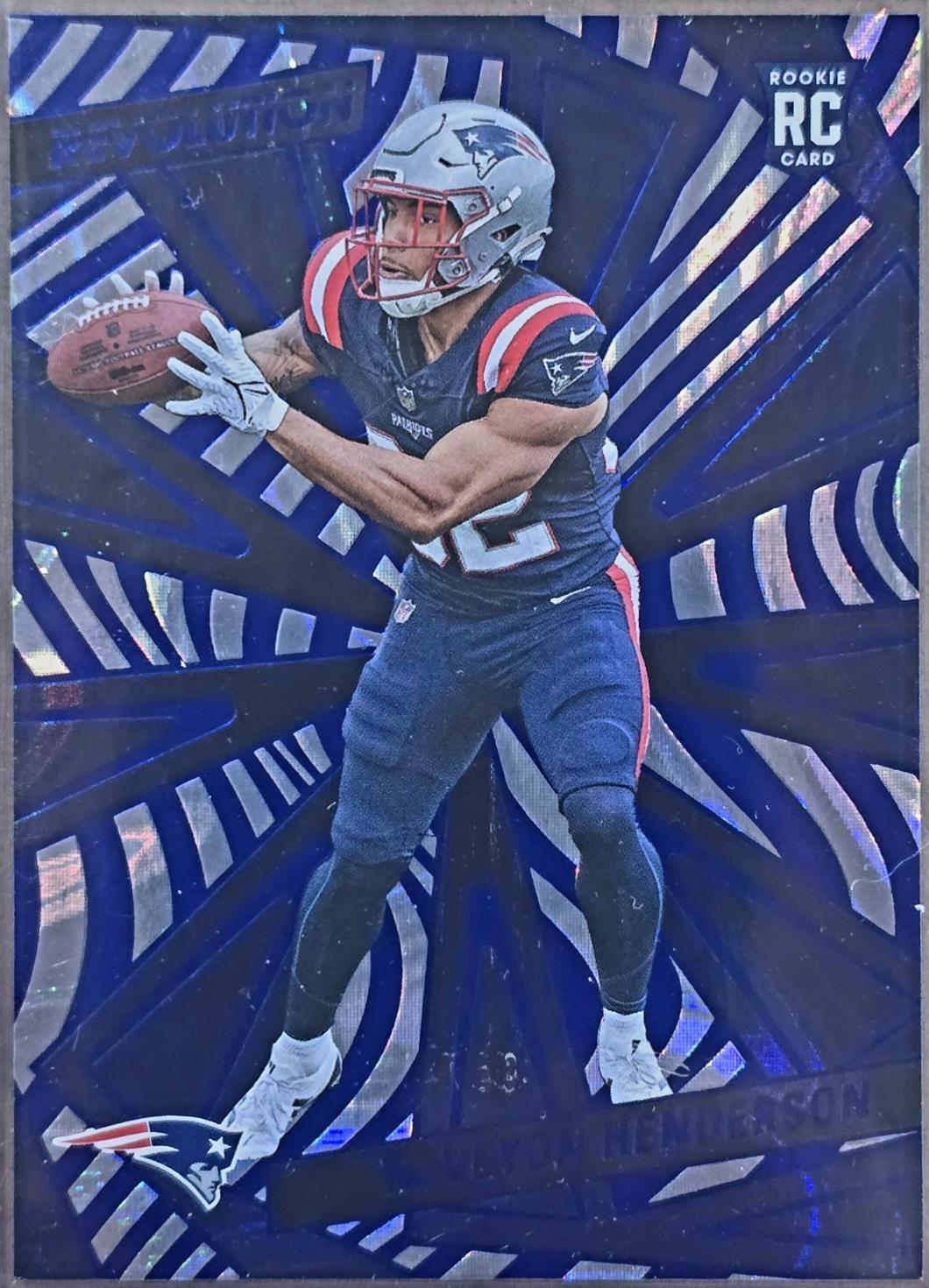 TreVeyon Henderson [Blue Swirl] #244