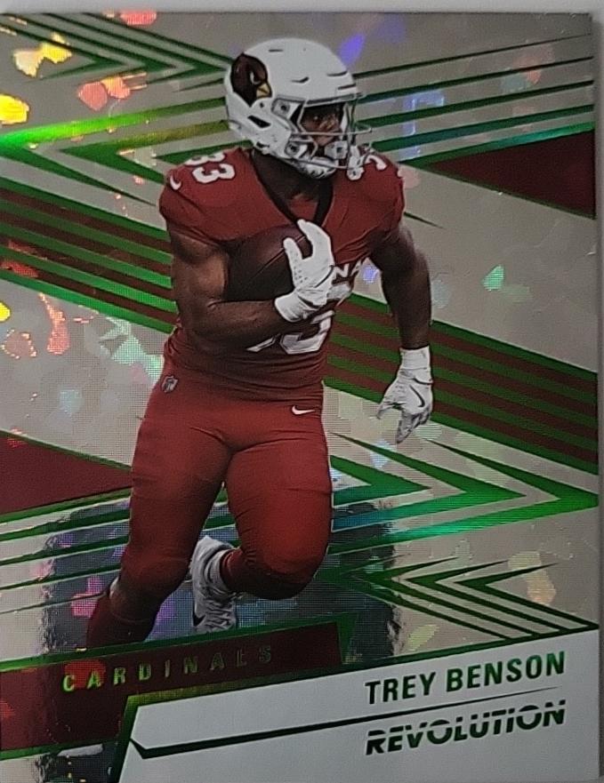 Trey Benson [Holo Green] #40