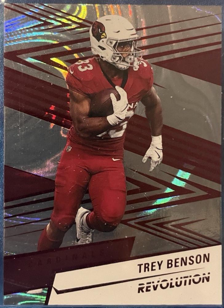 Trey Benson [Red Swirl] #40