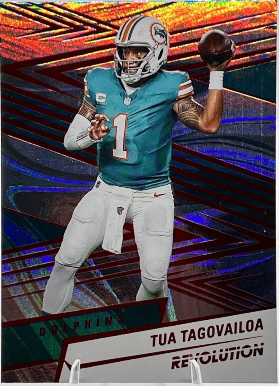 Tua Tagovailoa [Red Swirl] #195