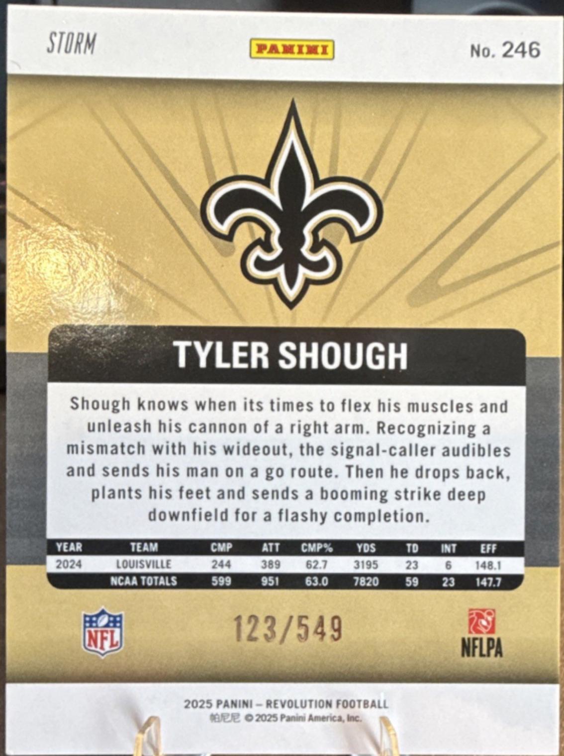 Tyler Shough [Purple Storm] #246