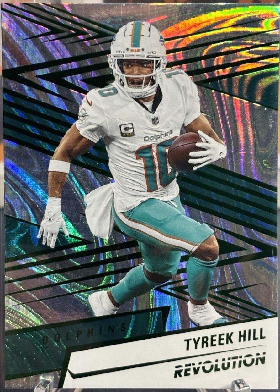 Tyreek Hill [Green Swirl] #101