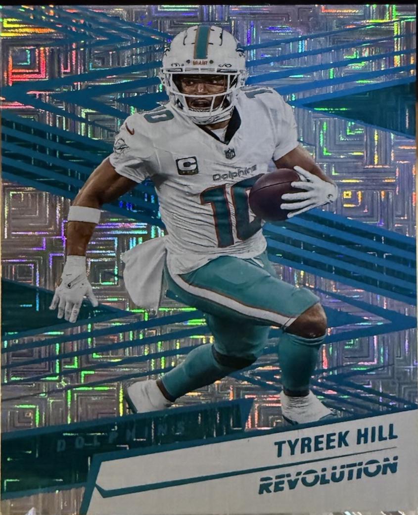 Tyreek Hill [Teal Levels] #101