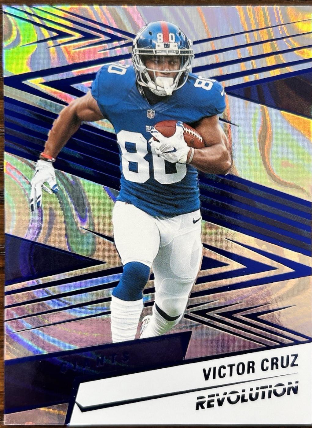 Victor Cruz [Blue Swirl] #23