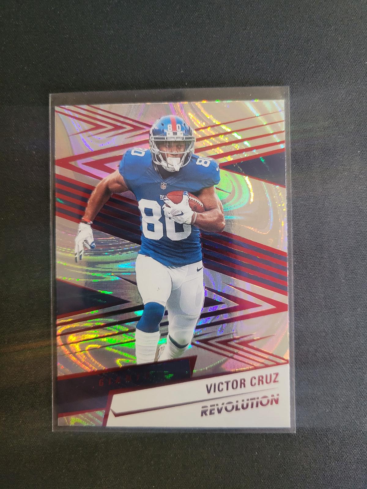 Victor Cruz [Red Swirl] #23