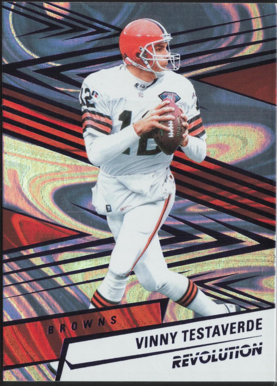 Vinny Testaverde [Blue Swirl] #11