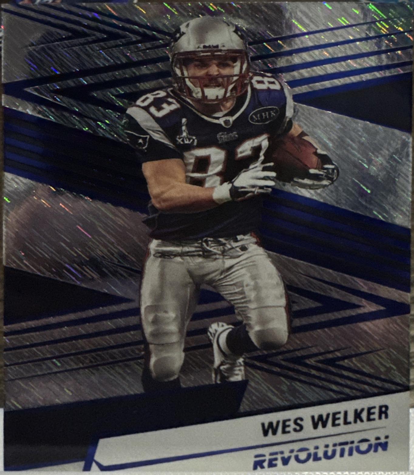 Wes Welker [Blue Storm] #118