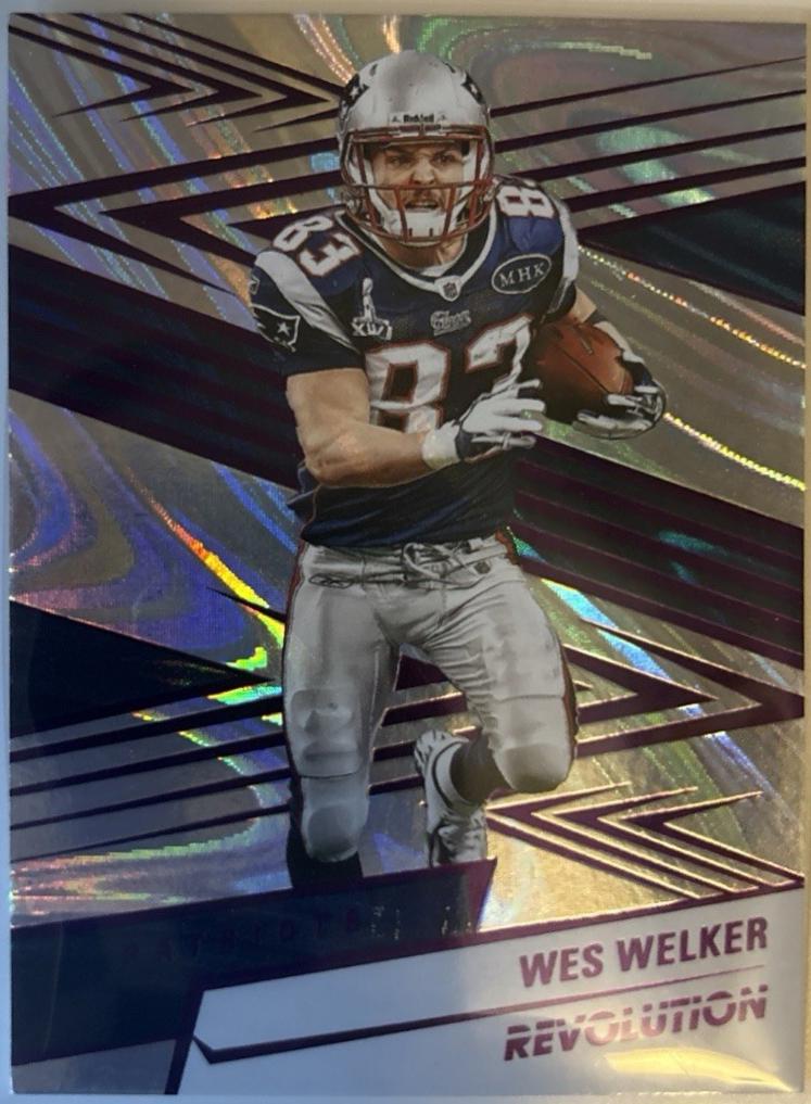 Wes Welker [Blue Swirl] #118