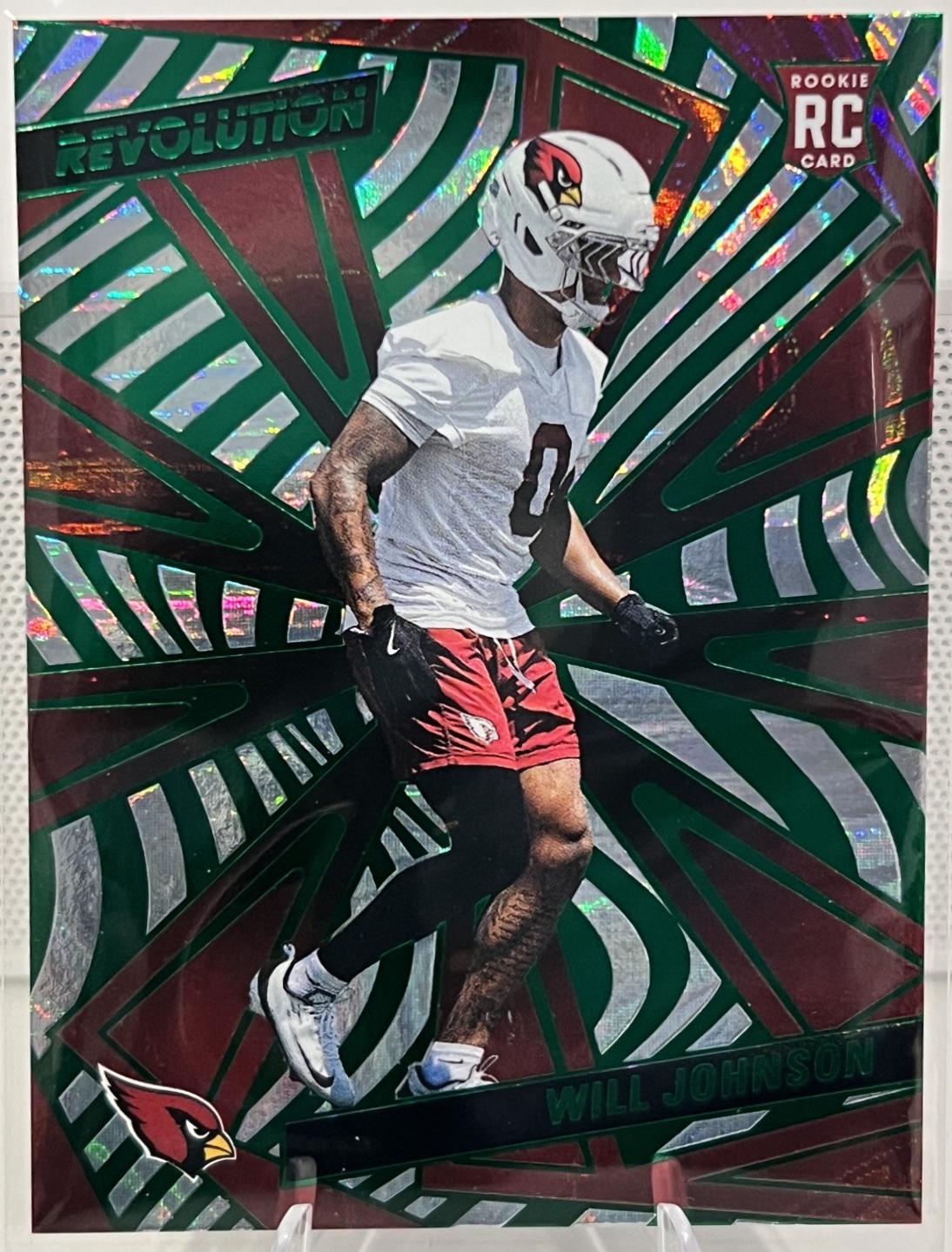 Will Johnson [Green Swirl] #249