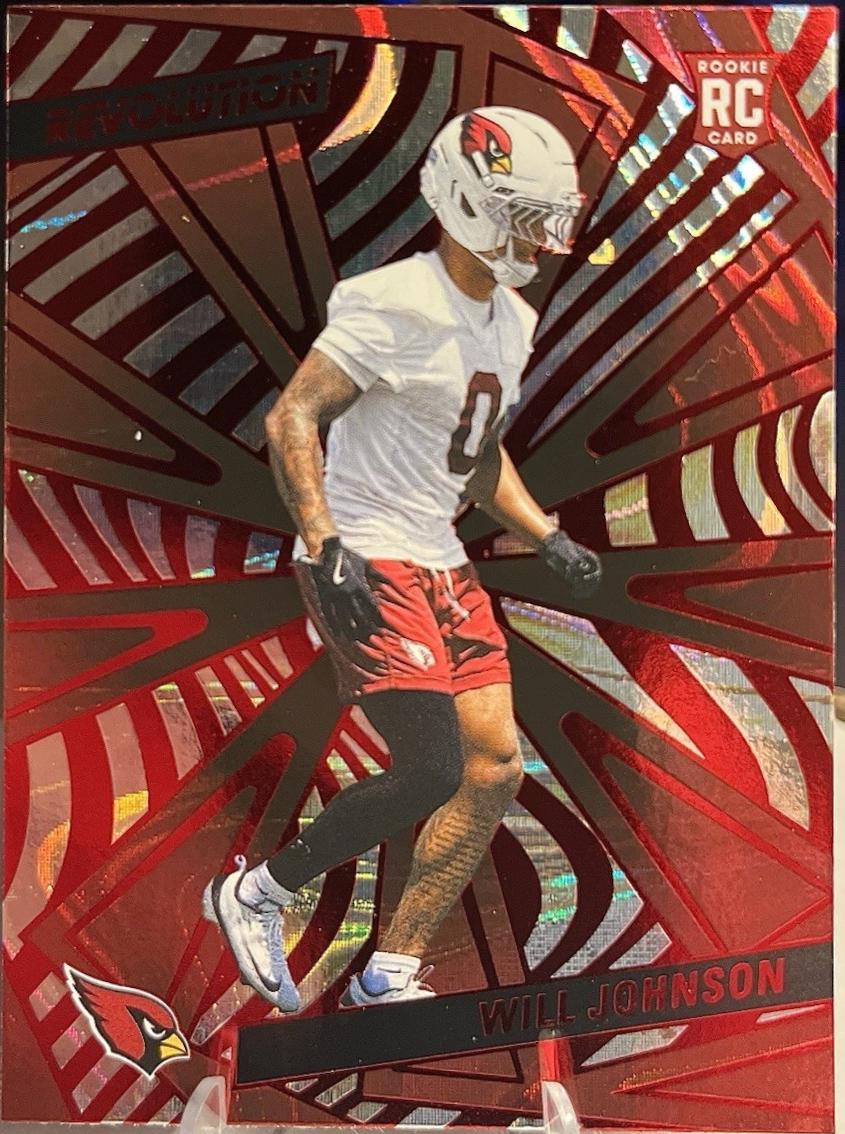 Will Johnson [Red Swirl] #249