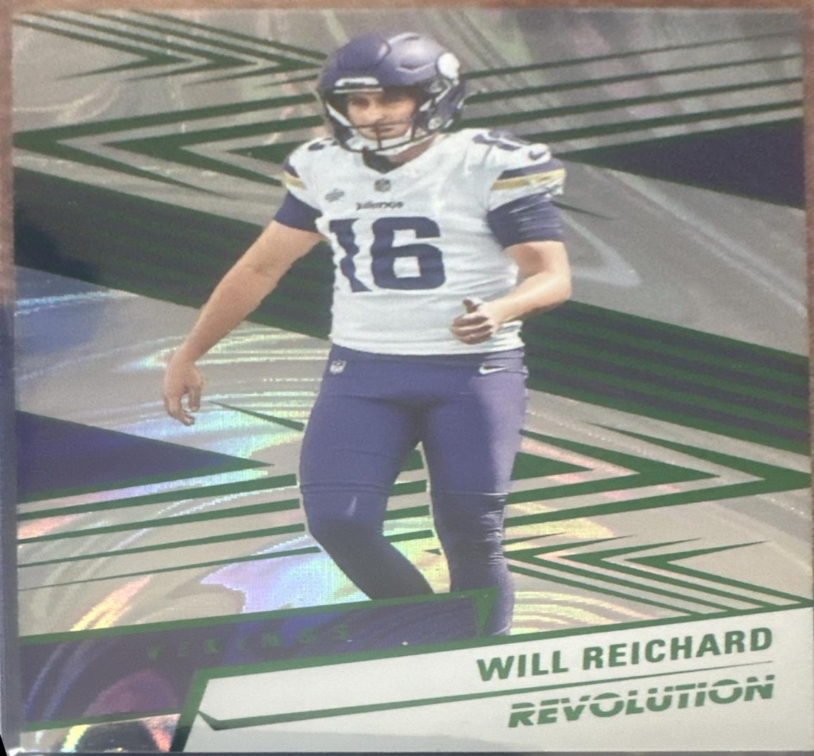 Will Reichard [Green Swirl] #194