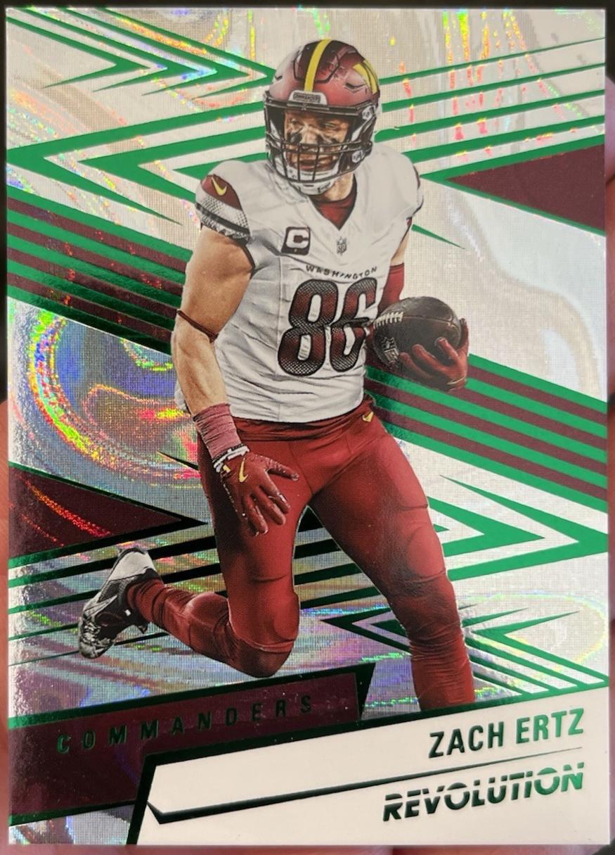 Zach Ertz [Green Swirl] #184