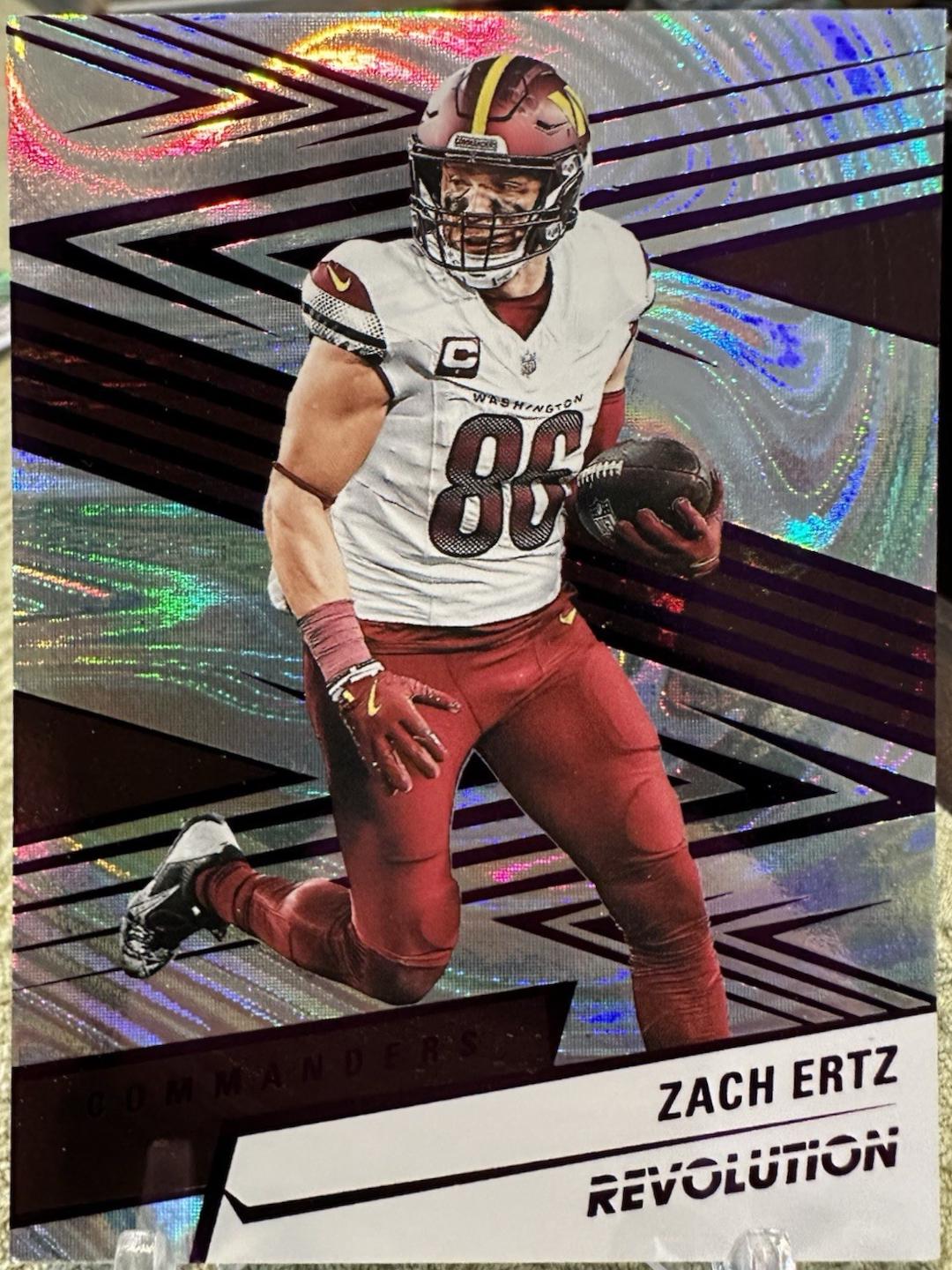 Zach Ertz [Purple Swirl] #184