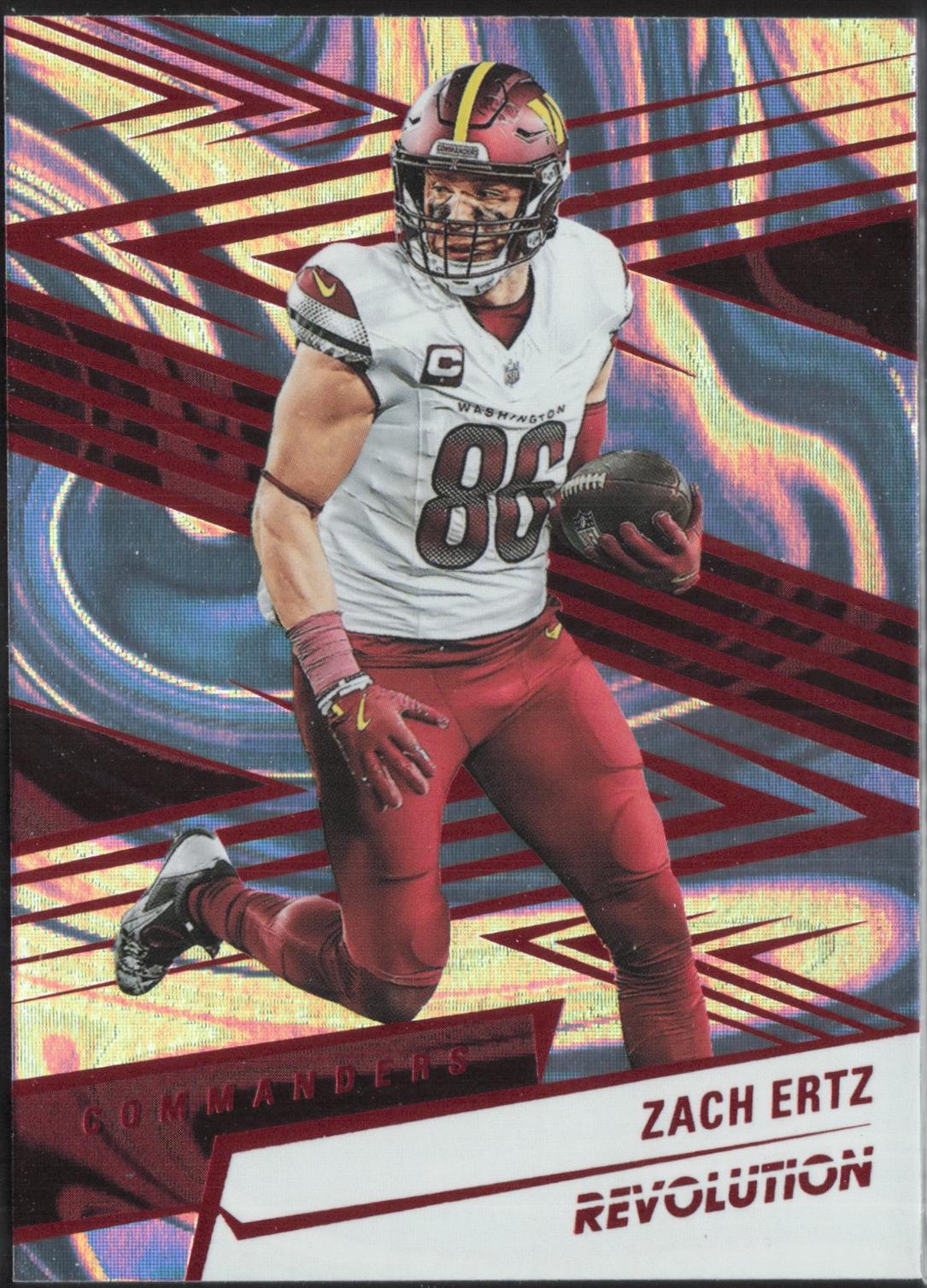 Zach Ertz [Red Swirl] #184