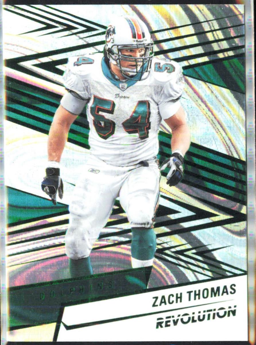 Zach Thomas [Green Swirl] #137