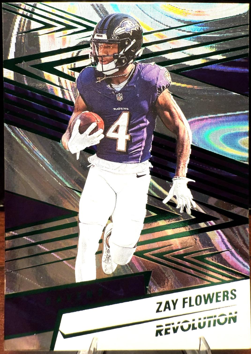 Zay Flowers [Green Swirl] #16