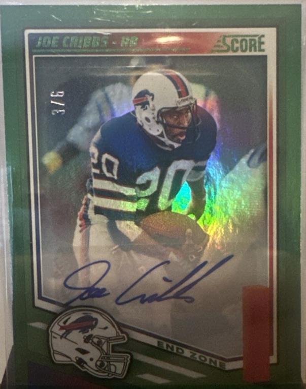 Joe Cribbs [End Zone Signature Red Zone] #293