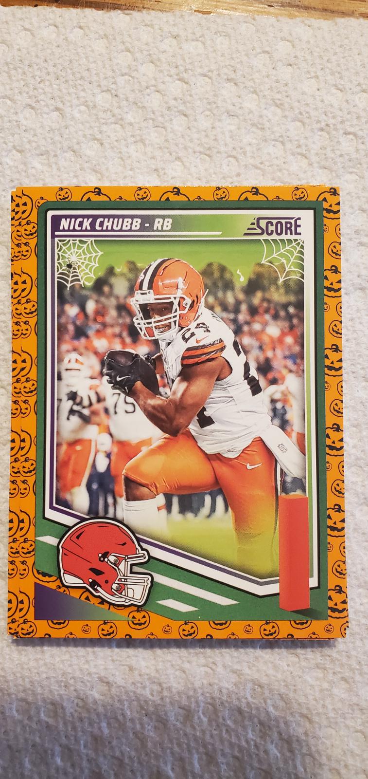 Nick Chubb [Pumpkin] #19