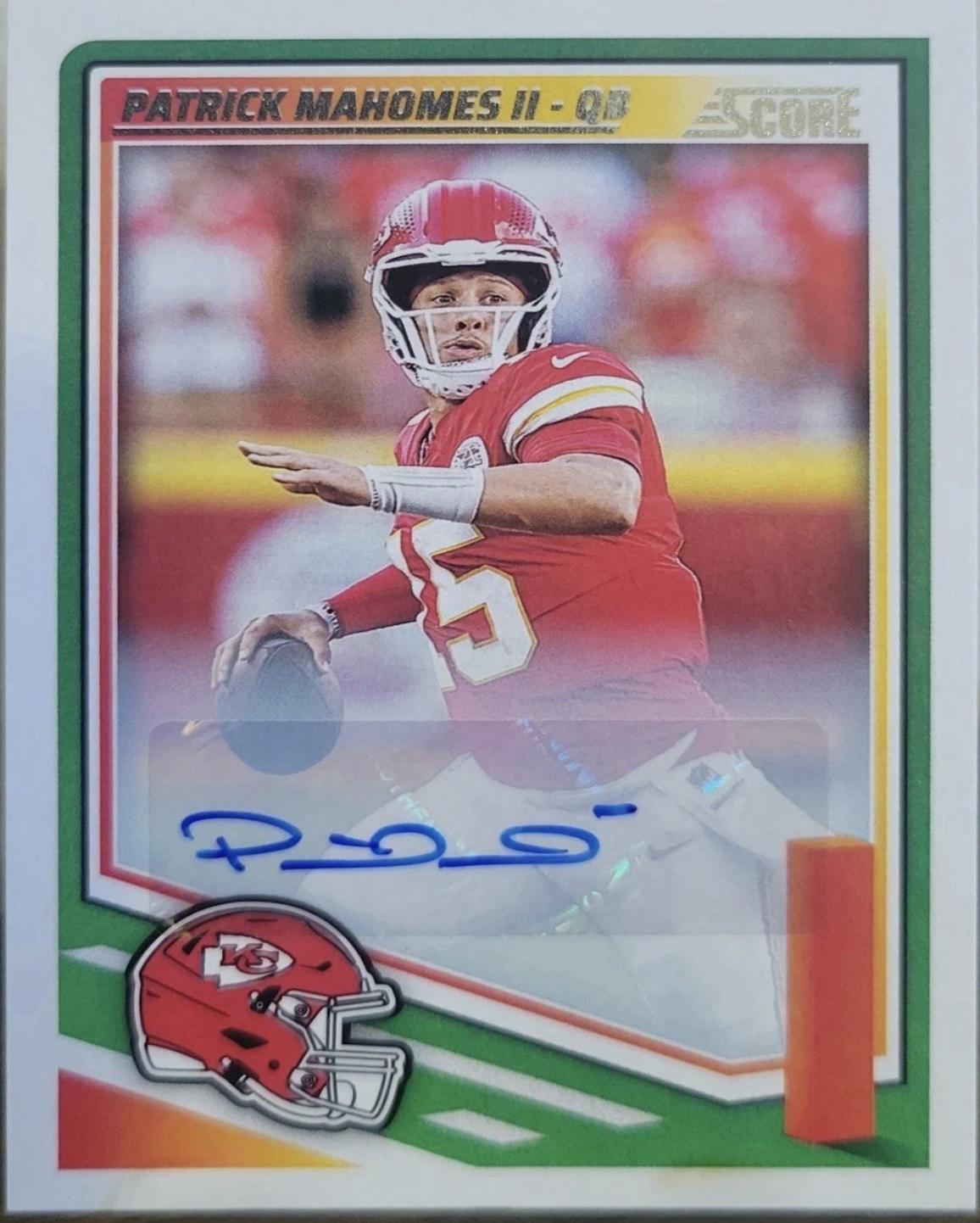 Patrick Mahomes II [Signature] #100