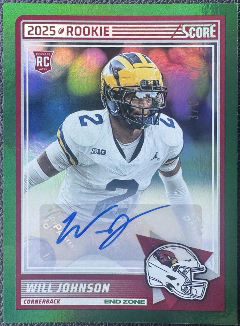 Roschon Johnson [End Zone Signature Red Zone] #20