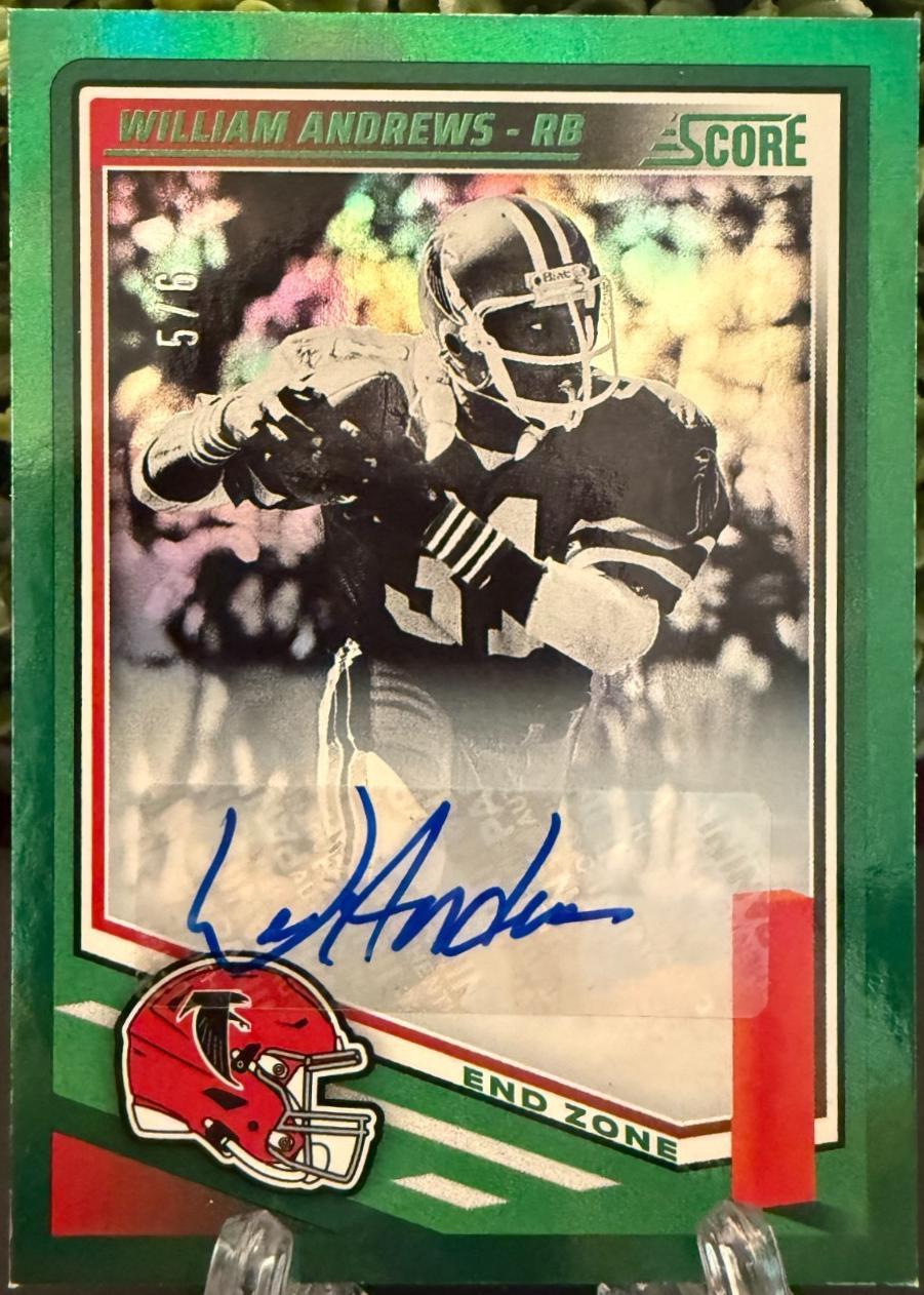 William Andrews [End Zone Signature Red Zone] #197