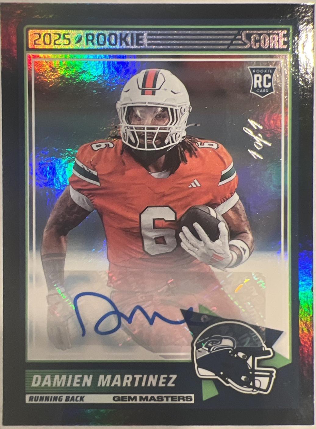 Damien Martinez [Gem Master Signature] #46
