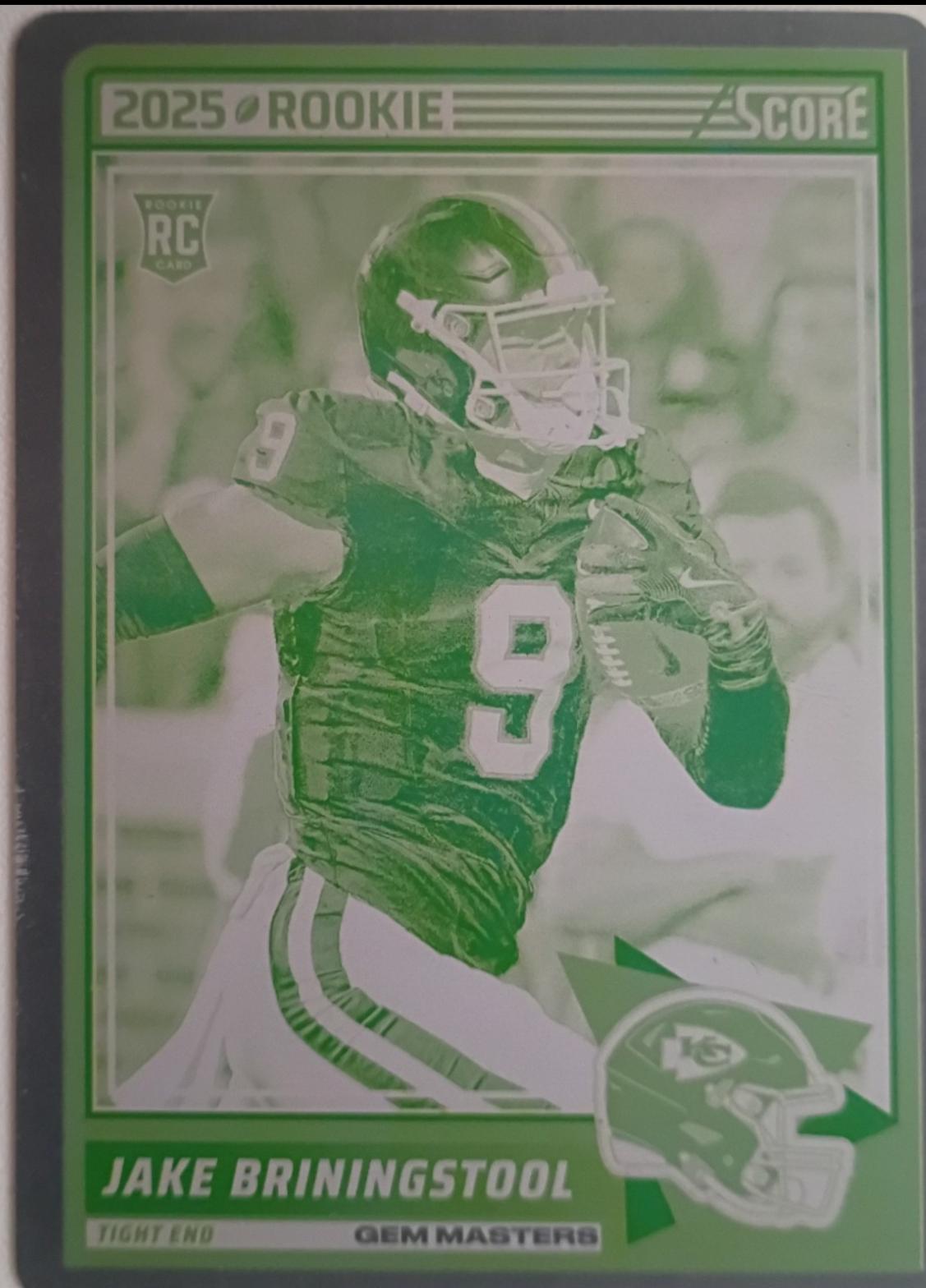 Jake Briningstool [Printing Plate] #74