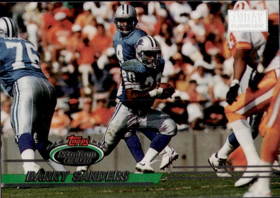 Barry Sanders [First Day Issue] #120