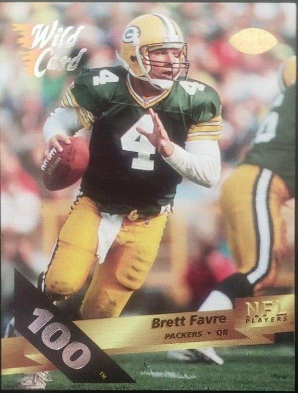 Brett Favre [100 Stripe] #136