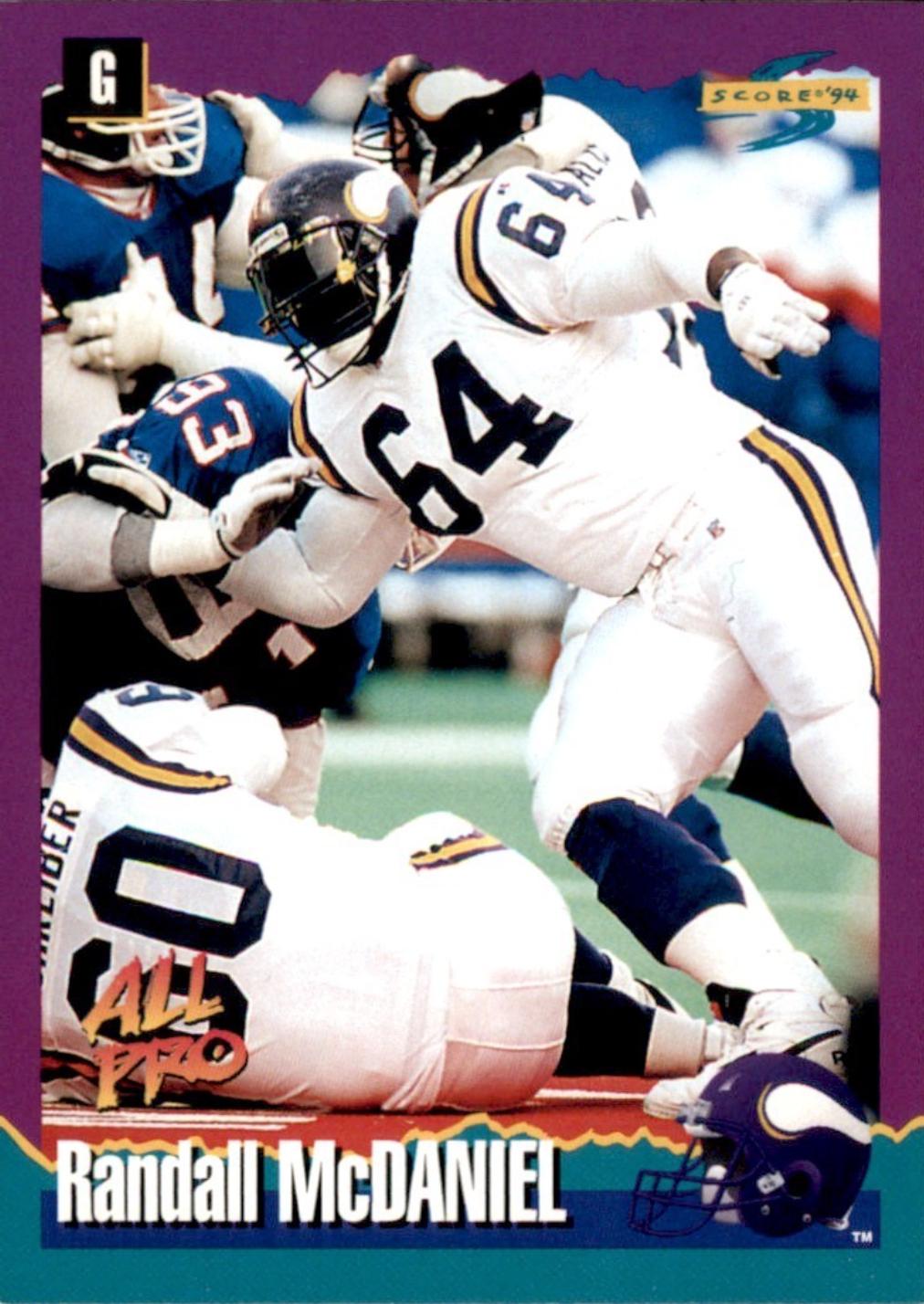 Randall McDaniel. #77