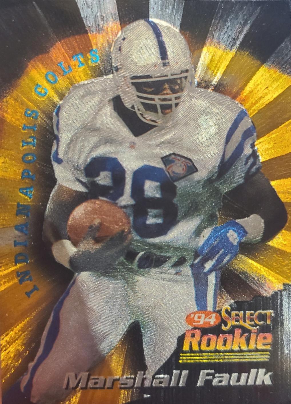 Marshall Faulk [Rookie Select] #SR1