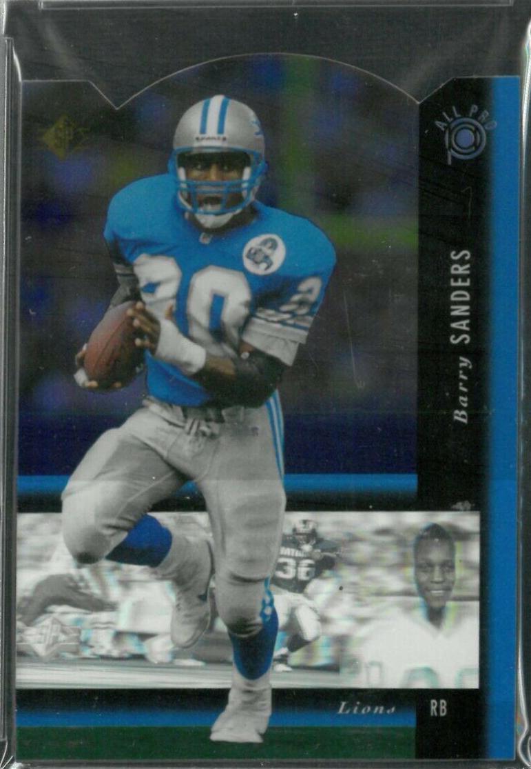 Barry Sanders [Die Cut] #PB12